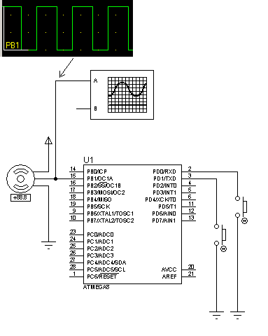 servo motor avr example project