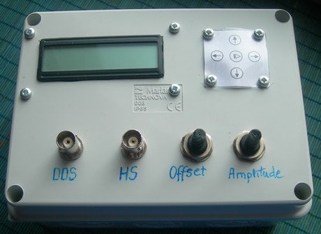 DDS Function AVR Sine/Triangle/Square Wave DIY DDS Signal Generator Module 