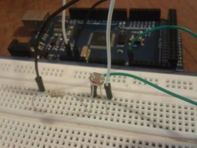 ldr connected to arduino