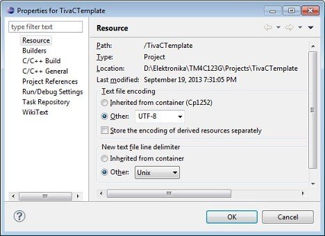 eclipse development environment for tm4c123g