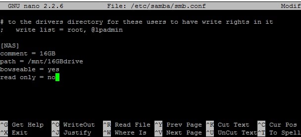 raspberry pi samba_configuration