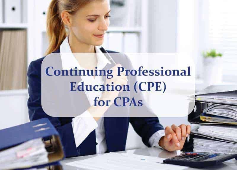 rofessional Education (CPE) for CPAs