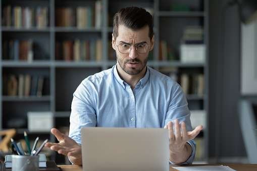 man at laptop