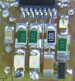soldered smd