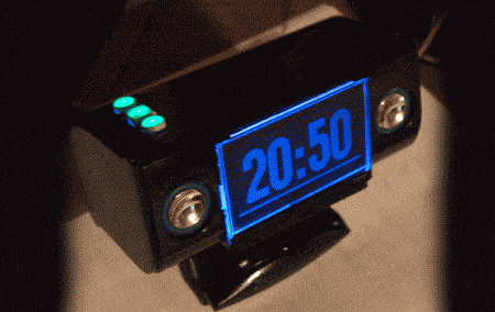 Radio, alarm clock and thermometer 