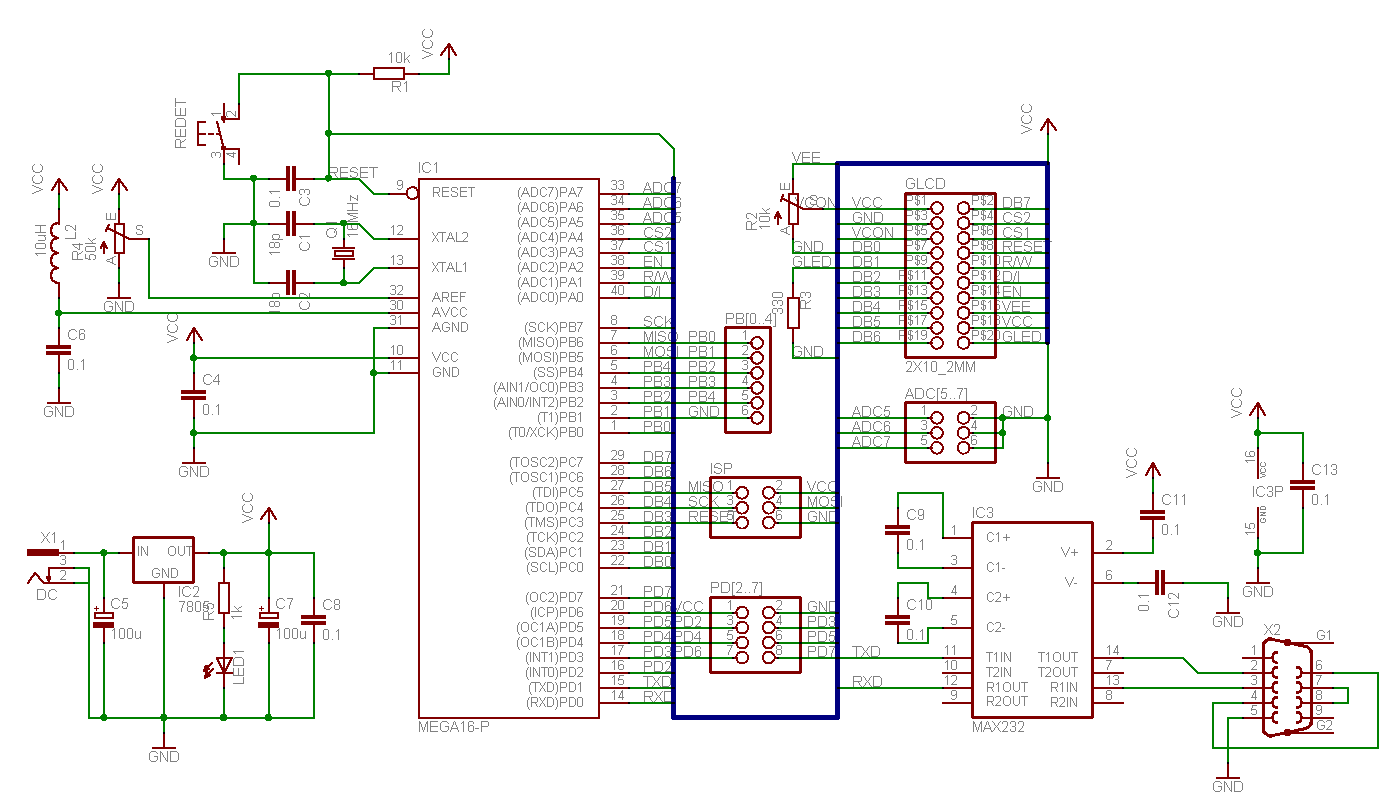 AVR Graphical LCD