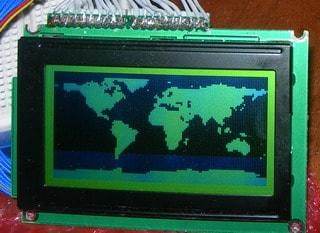 128x64 LCD based on KS0108