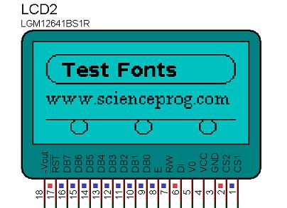 test glcd fonts