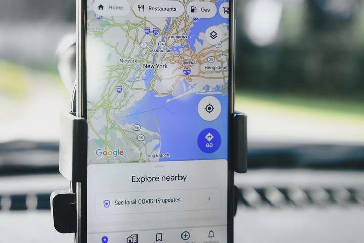 smartphone maps