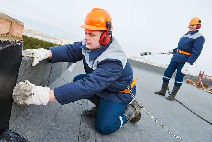 fixing flat roof