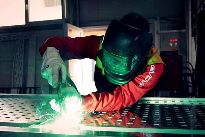 welding steel construction