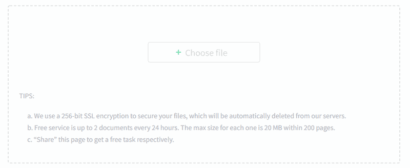 choose file