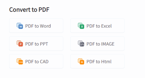 convert to pdf options