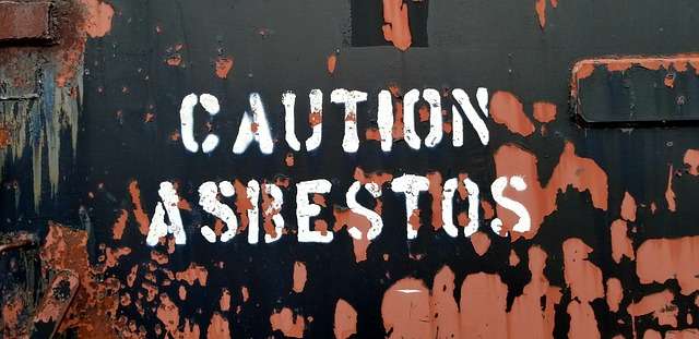 caution asbestos