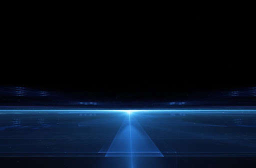 technology blue light