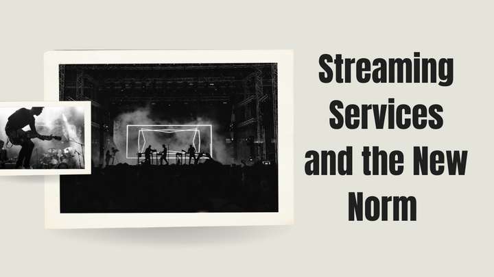 streaming services and the new form