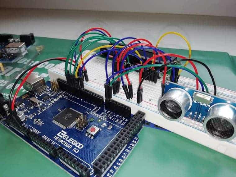 Arduino distance measuring project