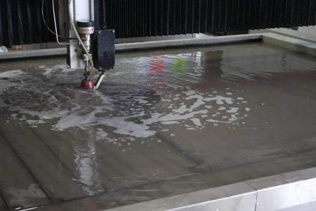 water jet cutting